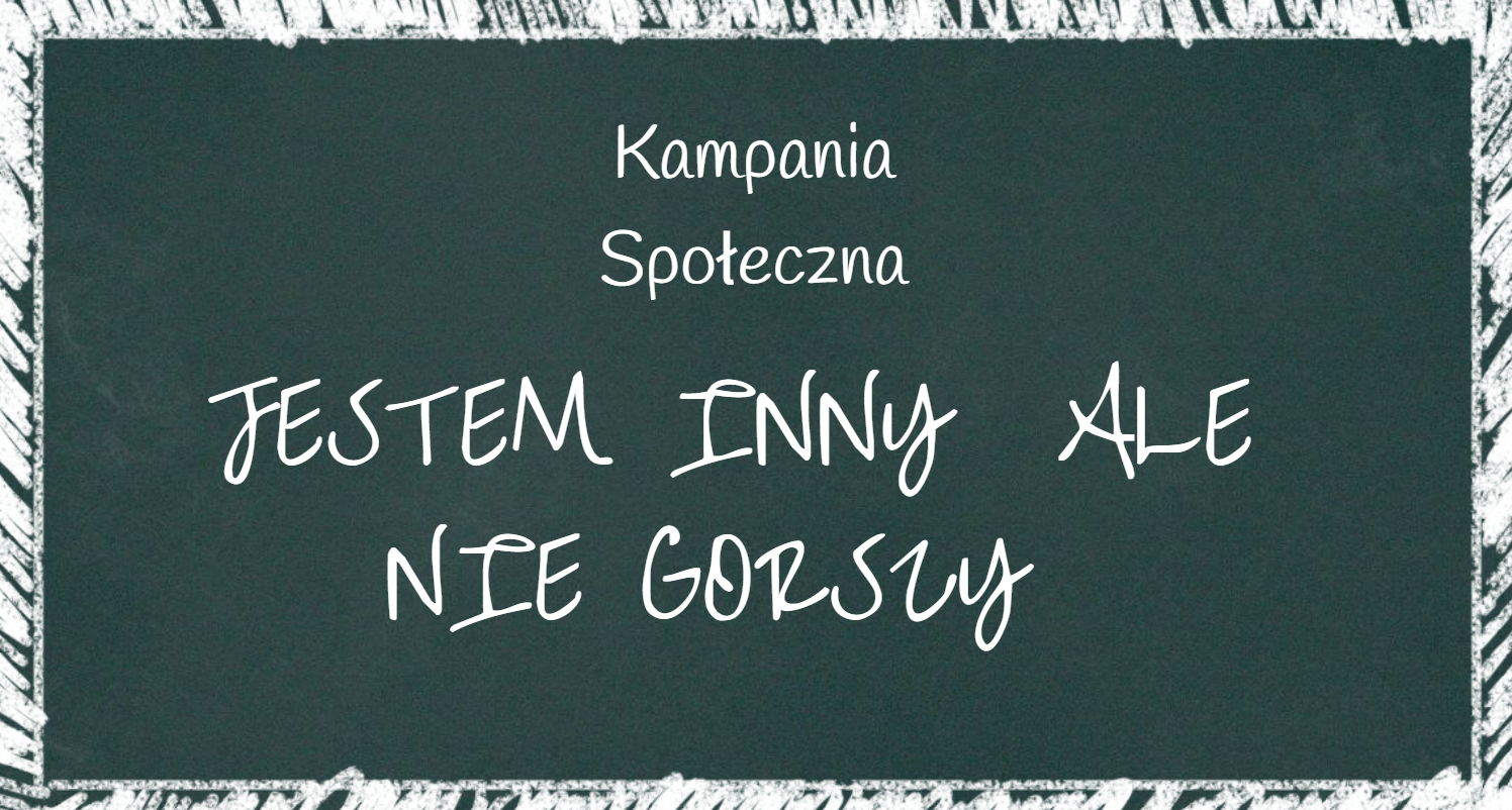 Read more about the article Kampania Społeczna: jestem inny ale nie gorszy