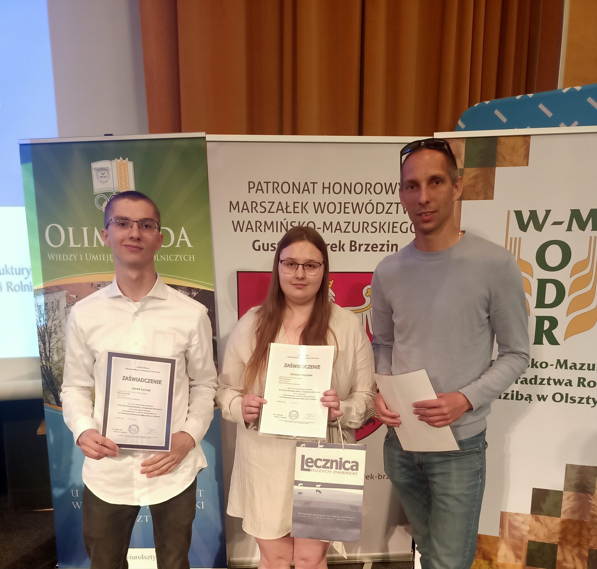 Read more about the article Sukcesy uczniów na centralnych eliminacjach Olimpiady Wiedzy i Umiejętności Rolniczych